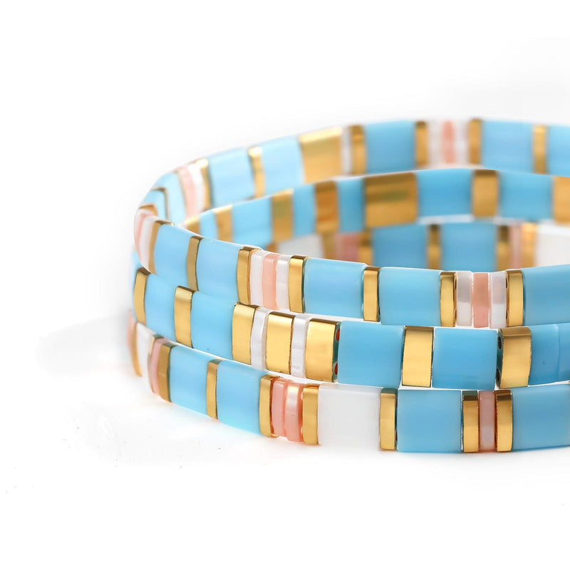 Parure Thalia - Bracelets de perles