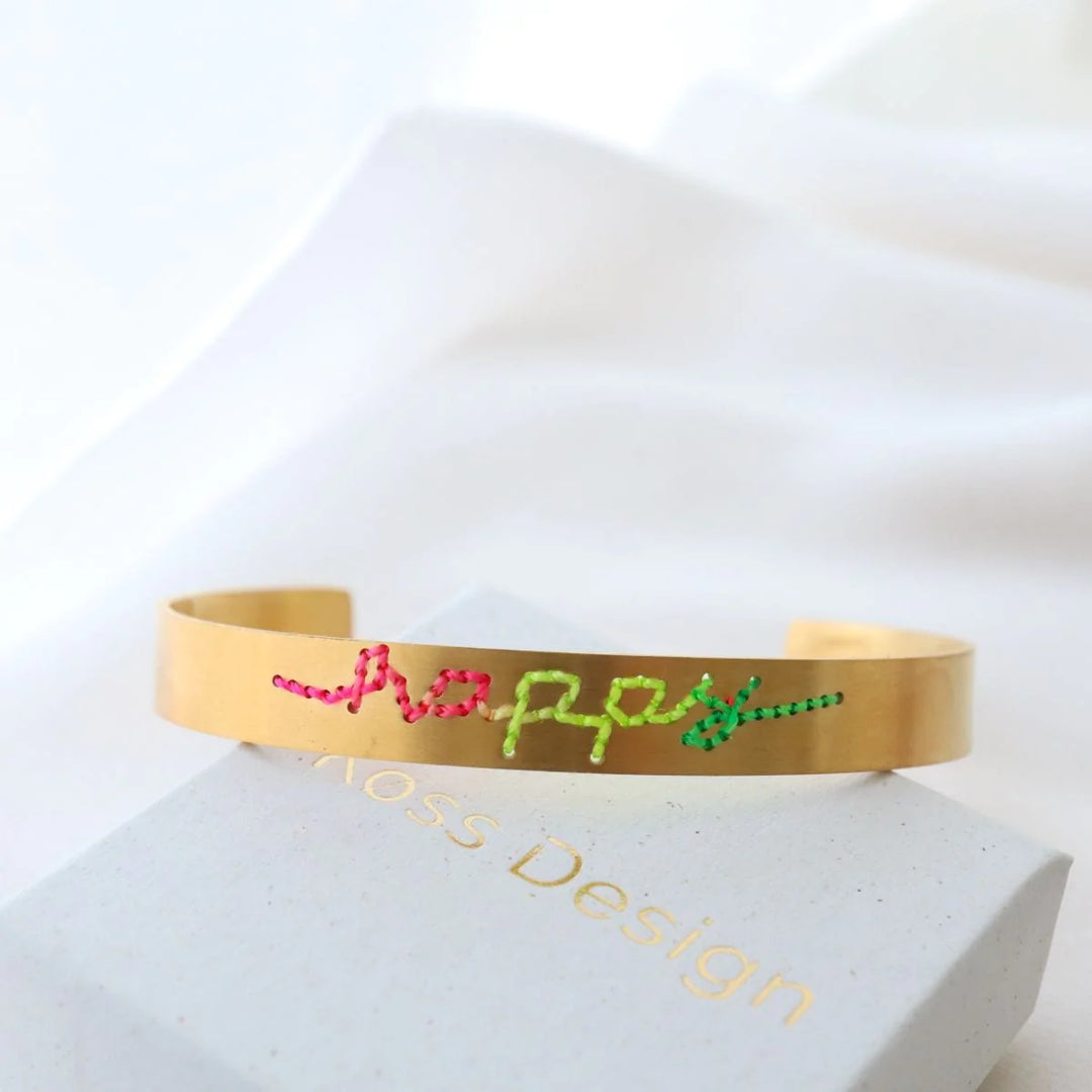Happy - Bracelet Jonc