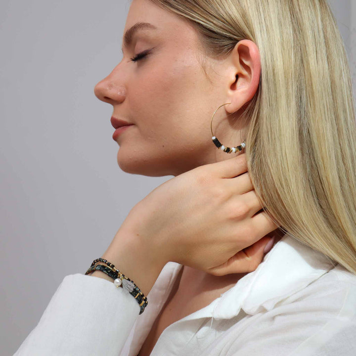 Shade - Boucles d'oreilles créoles