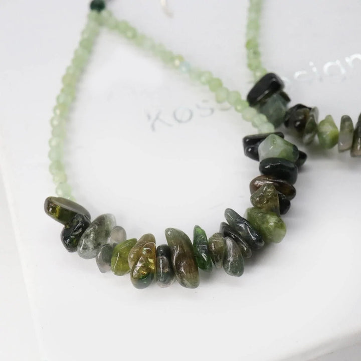 Sophie - Boucles d'oreilles Malachite