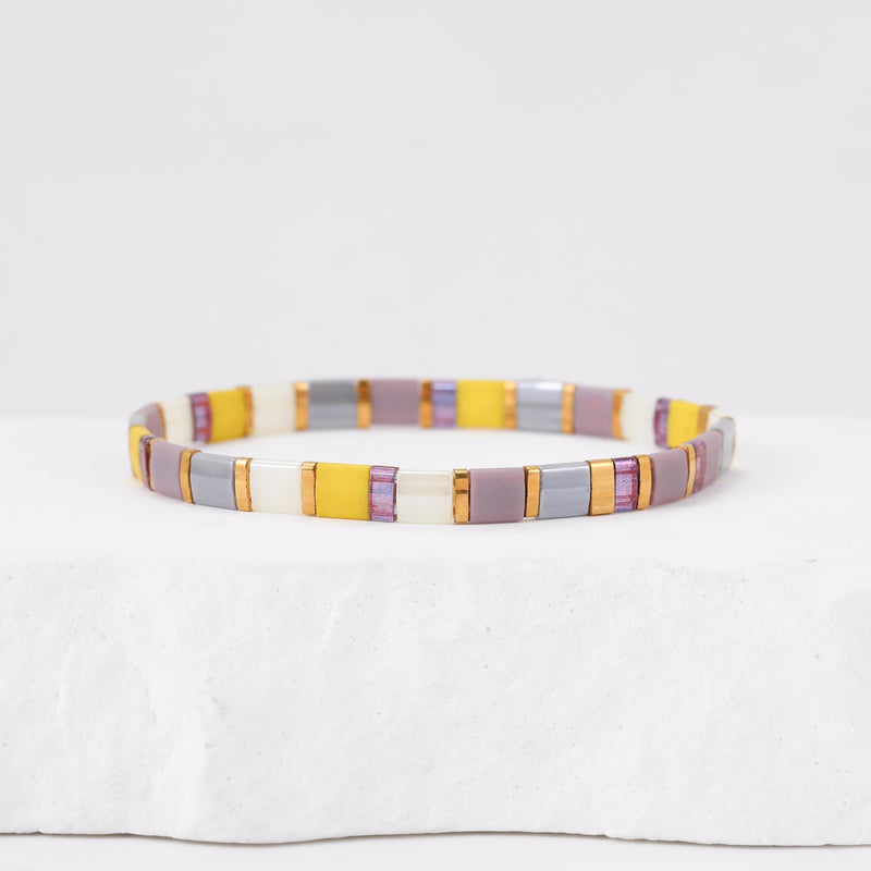 Parure Soleil - Bracelets de perles