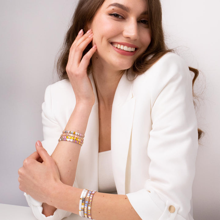 Set Lia - Pulseiras de pérolas