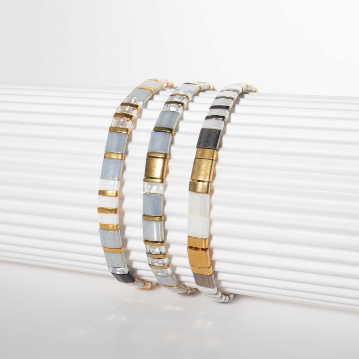 Set Stars - Pulseiras de pérolas